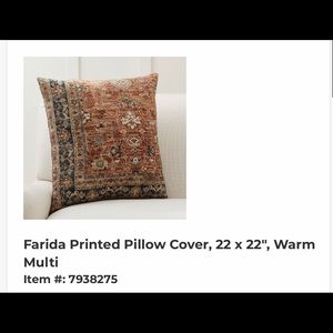 Pottery Barn Pillow Cover